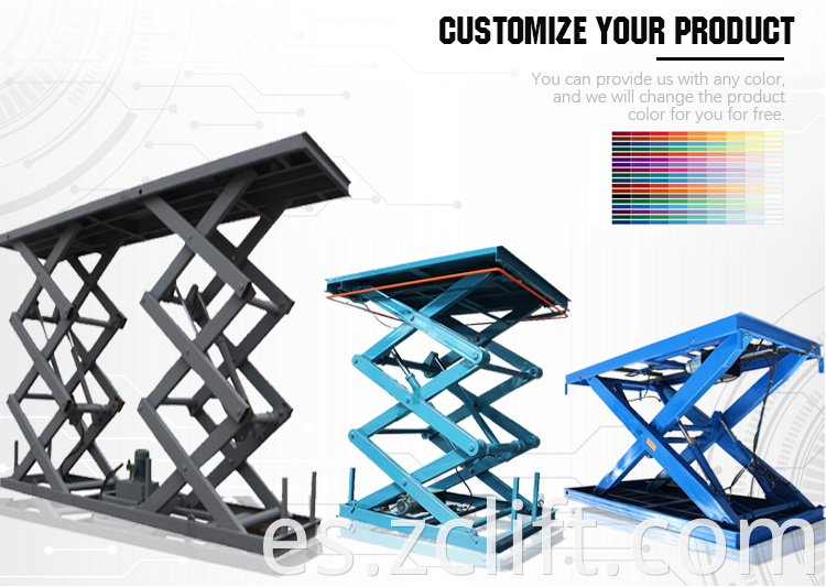 Car Scissor Lift Table